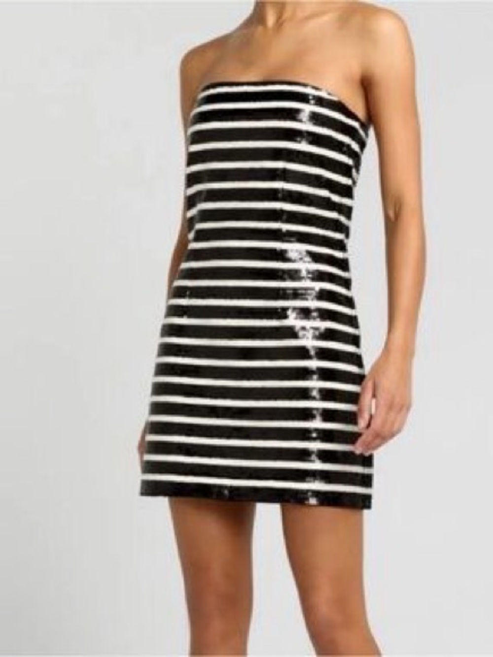 Veronica Beard Cala Sequin Strapless Mini Dress NWT Size 2.